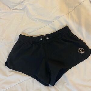 Salt Life Black Athletic Shorts with Stretchy Fabric
